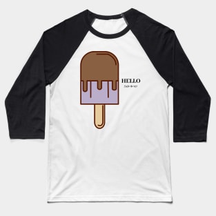 HELLO summer - popsicle Baseball T-Shirt